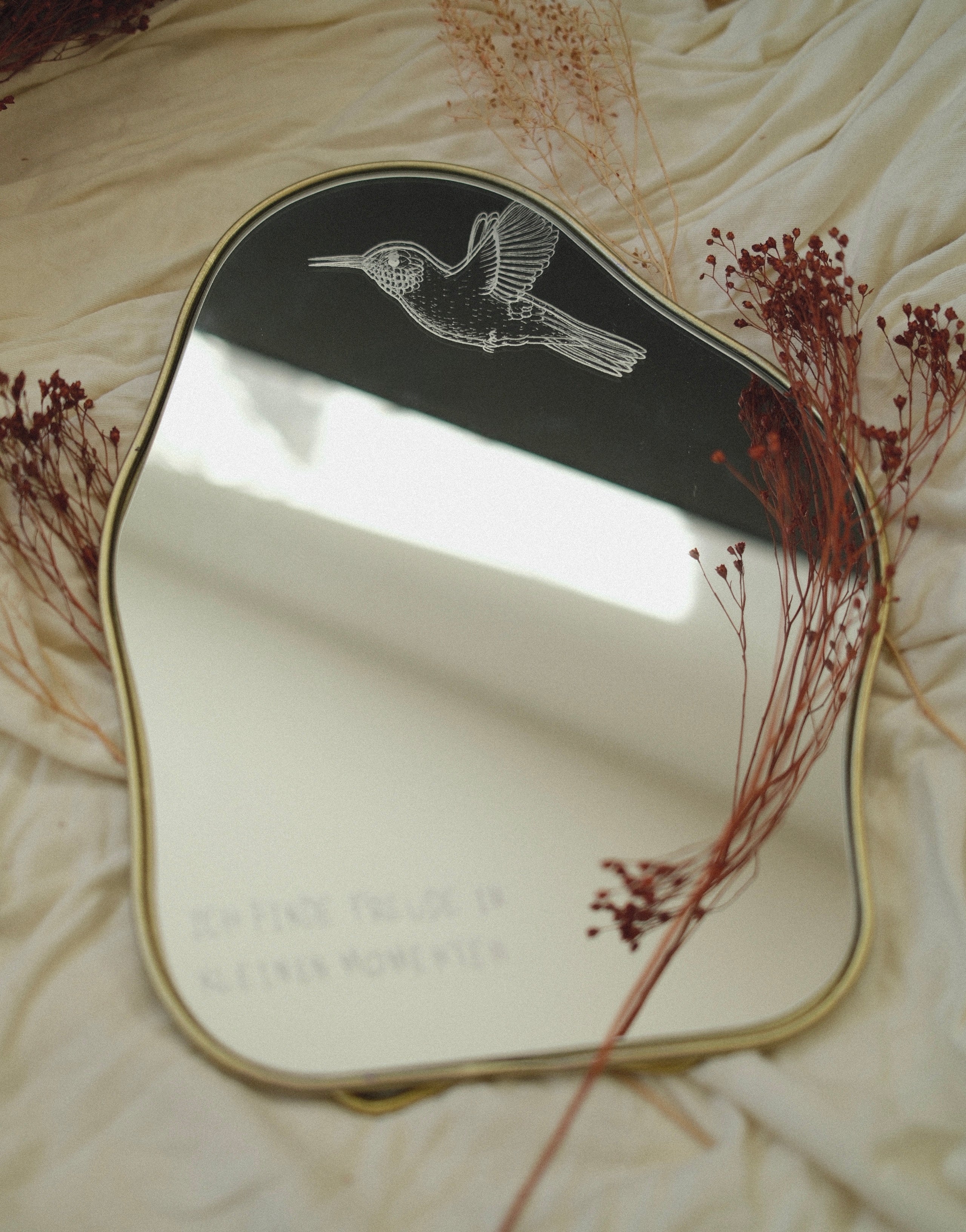 6. adventstürchen: kolibri spiegel